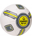 Мяч футбольный "TORRES BM 300", р.4, 2 подкладочных слоя, машинная сшивка Белый-фото 2 additional image
