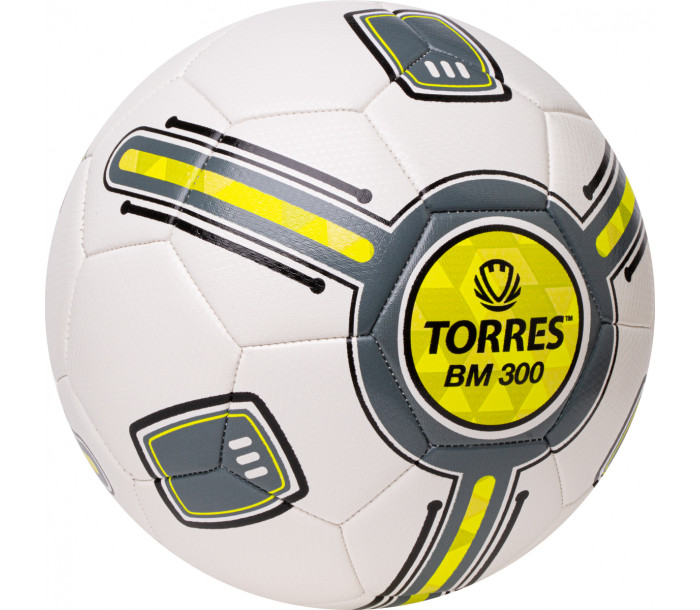 Мяч футбольный "TORRES BM 300", р.4, 2 подкладочных слоя, машинная сшивка-фото 2 hover image