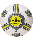 Мяч футбольный "TORRES BM 300", р.4, 2 подкладочных слоя, машинная сшивка Белый-фото 4 additional image