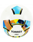Мяч футбольный "TORRES Pro" р.5, бело-золотисто-чёрный-фото 3 additional image