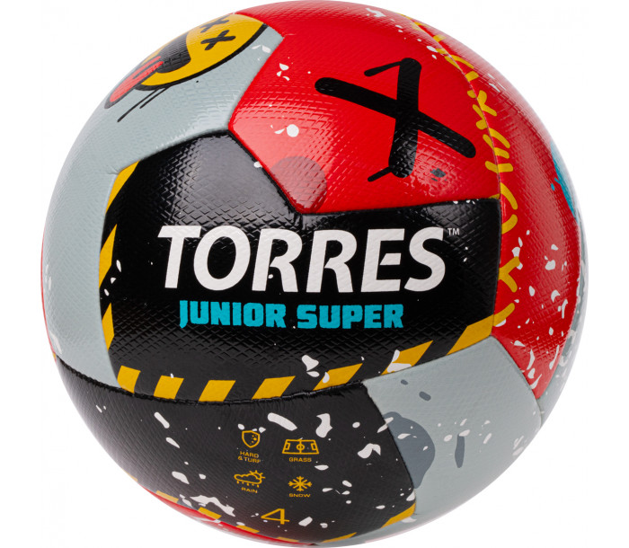 Мяч футбольный "TORRES Junior-4 Super" р.4