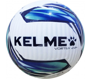 Мяч футбольный KELME Vortex 23+, FIFA Quality Pro, p.5, бело-синий