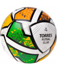 Мяч футзальный "TORRES Futsal Club"р.4 Белый-фото 2 additional image