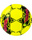 Мяч футзальный "SELECT Futsal Attack V22", р.4, 32п, ПУ, ручная сшивка, жёлто-зелёно-розов-фото 3 additional image