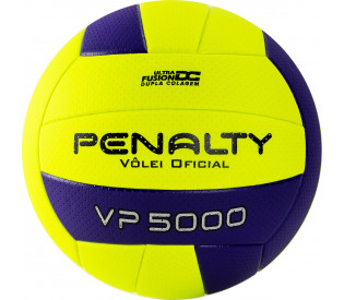 Мяч волейбольный "PENALTY BOLA VOLEI VP 5000 X", р.5, термосшивка, жёлто-фиолетовый