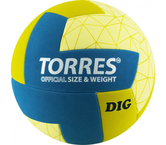 Мяч волейбольный "TORRES Dig" р.5 