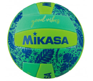 Мяч волейбольный пляжный "MIKASA BV354TV-GV-GG", салатово-синий Мяч волейбольный пляжный "MIKASA BV354TV-GV-GG", салатово-синий
