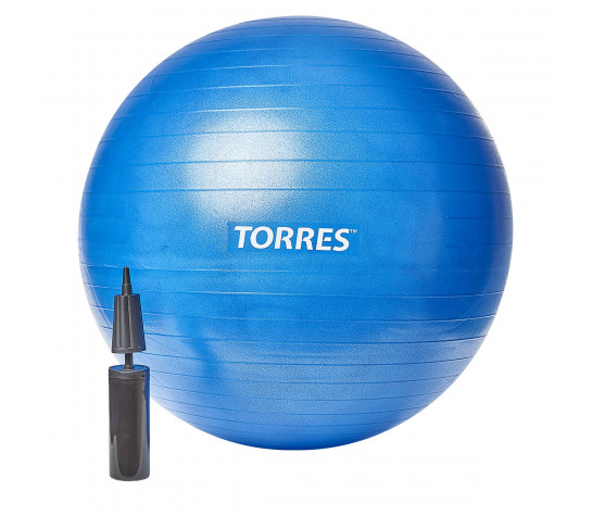 Мяч гимнастический "TORRES" 65 см Голубой image