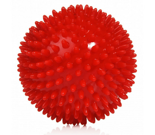 Мяч массажный, L0109, диаметр 9 см, красный Красный image